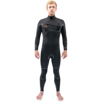 Гидрокостюм DAKINE MEN'S CYCLONE CHEST ZIP FULL SUIT 3/2mm Black, размер XLS