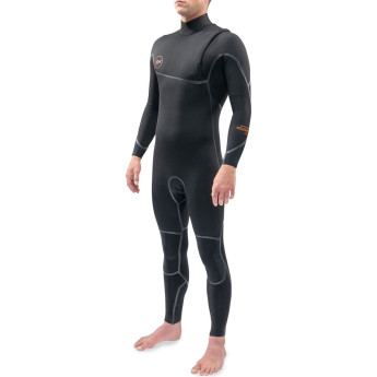 Гидрокостюм DAKINE MEN'S CYCLONE ZIP FREE FULL SUIT 2/2mm Black Размер XS