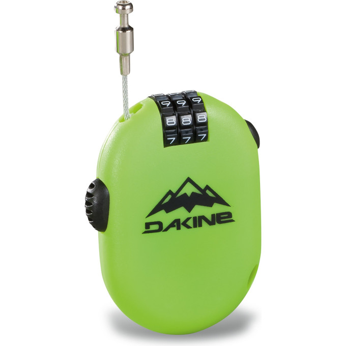 Замок с тросиком DAKINE MICRO LOCK GREEN/BLACK 10003840 (0194626464008)
