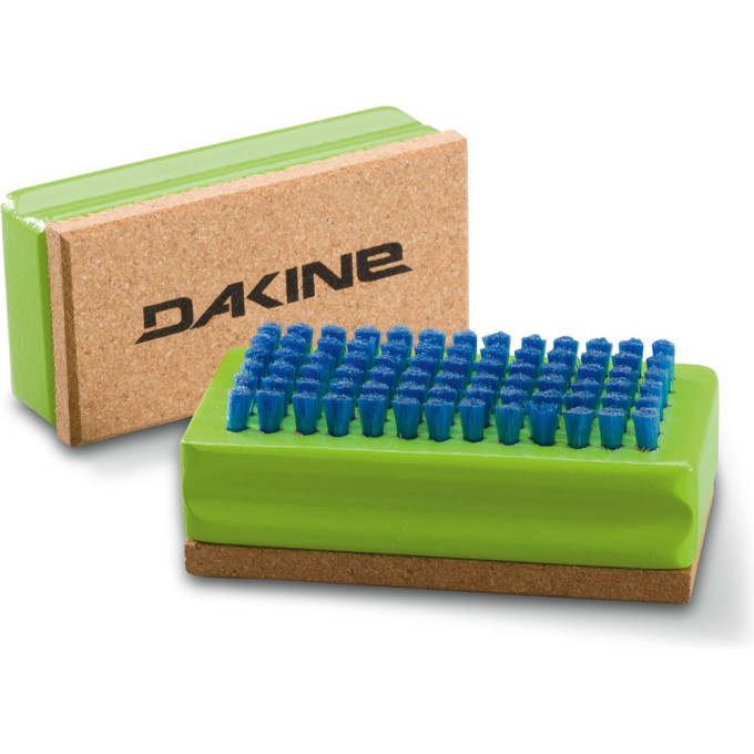 Щетка для обработки скользяка DAKINE NYLON / CORK BRUSH GREEN 10001561 (0610934187885)